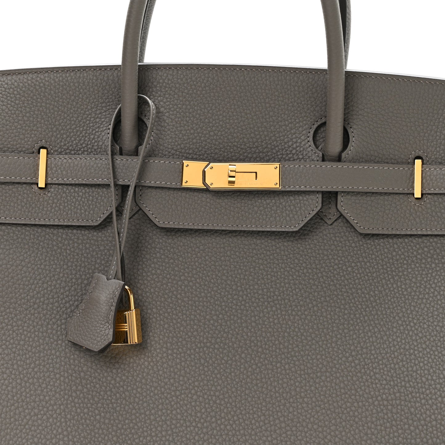 Togo Birkin 40 Gris Meyer