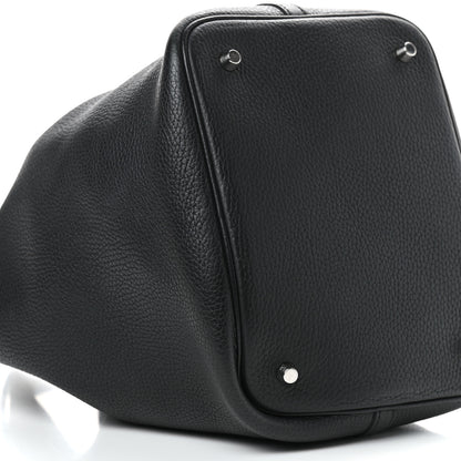 Hermes Taurillon Clemence Picotin Lock 22 MM Black 8 of 9