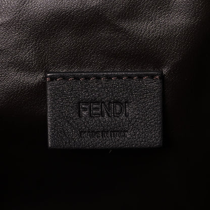 Fendi X SKIMS Nylon Medium Trapezoid Beauty Pouch Sand 6 of 10