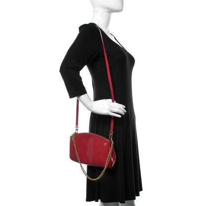 Louis Vuitton Vernis Santa Monica Clutch Magenta 2 of 12