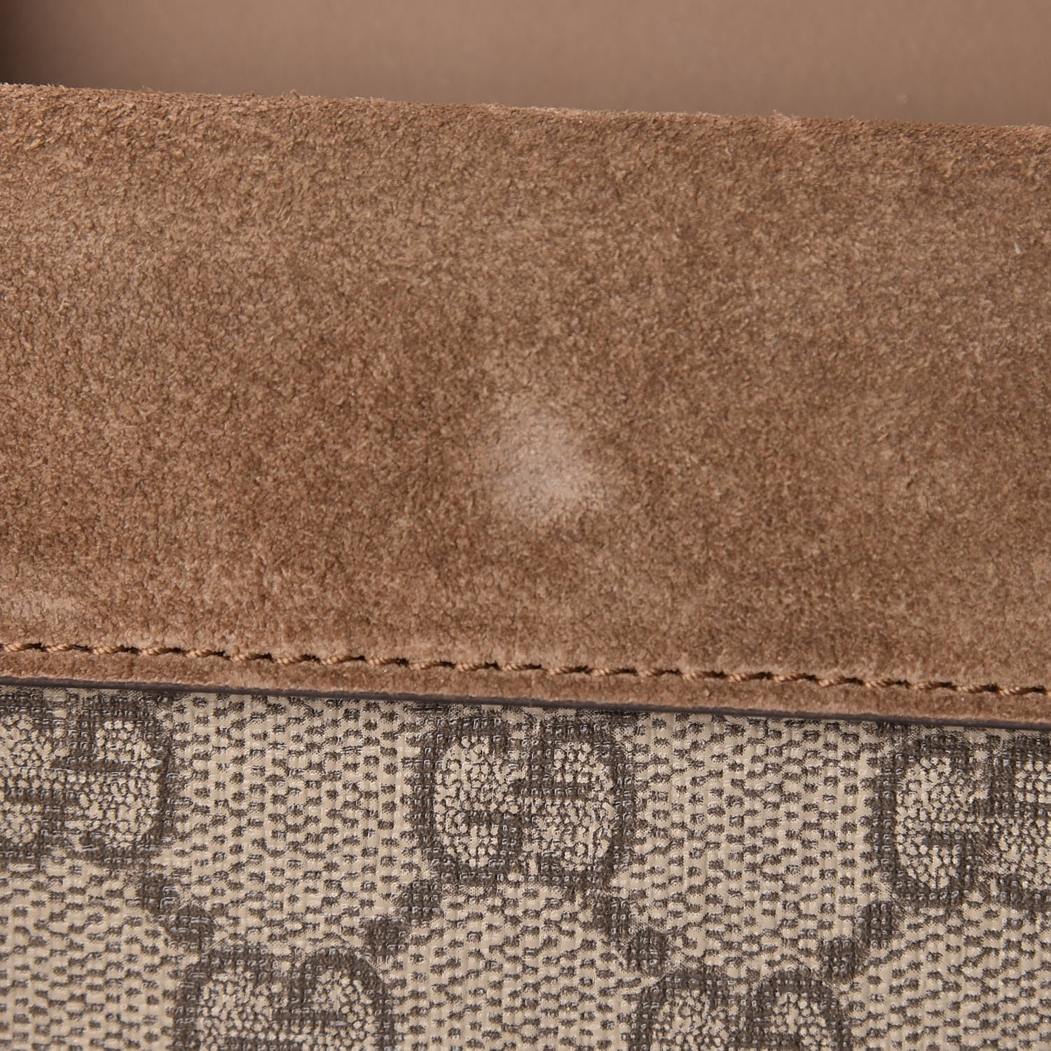 Gucci GG Supreme Monogram Super Mini Dionysus Shoulder Bag Taupe 10 of 11