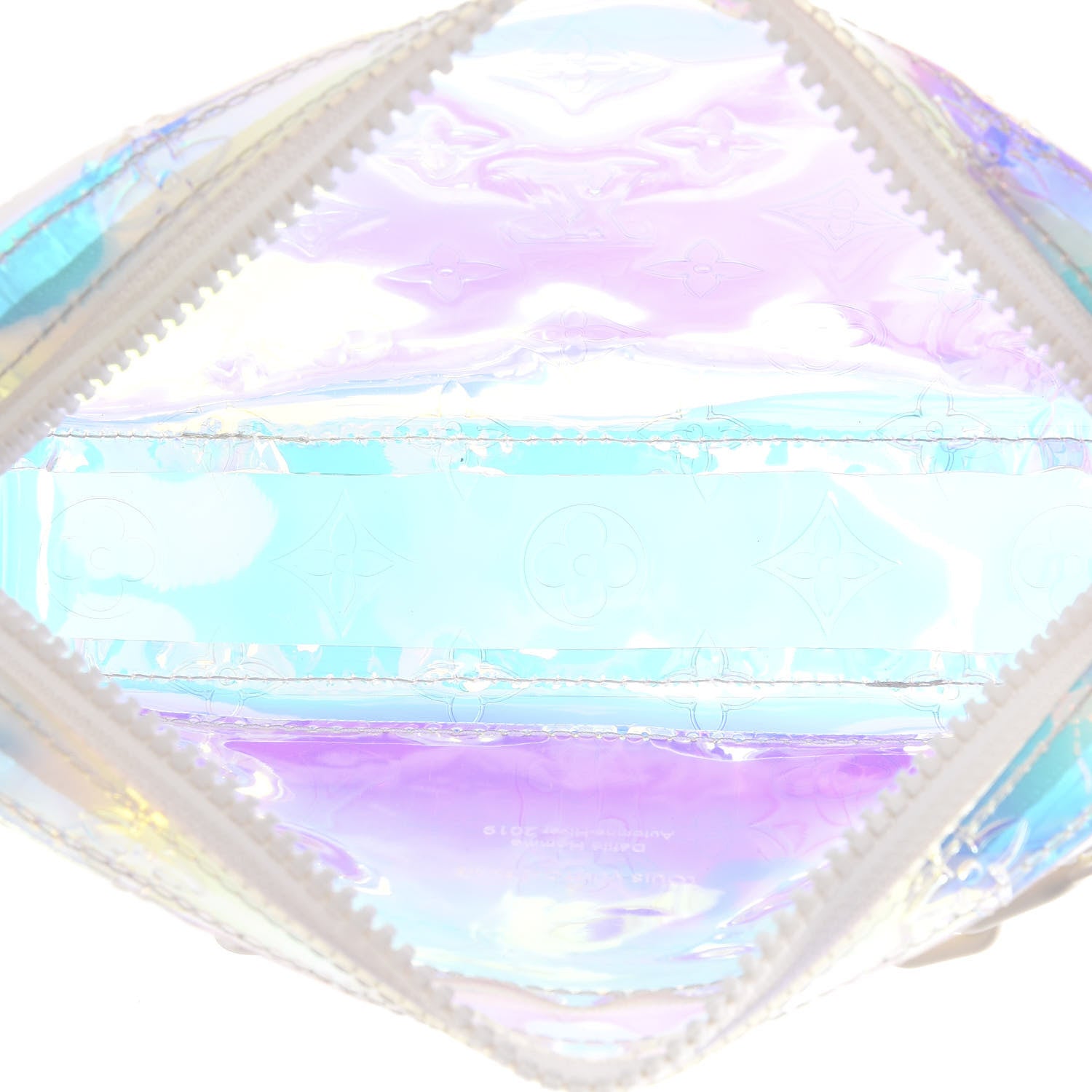 Louis Vuitton PVC Monogram Pochette Volga Iridescent Prism 4 of 7