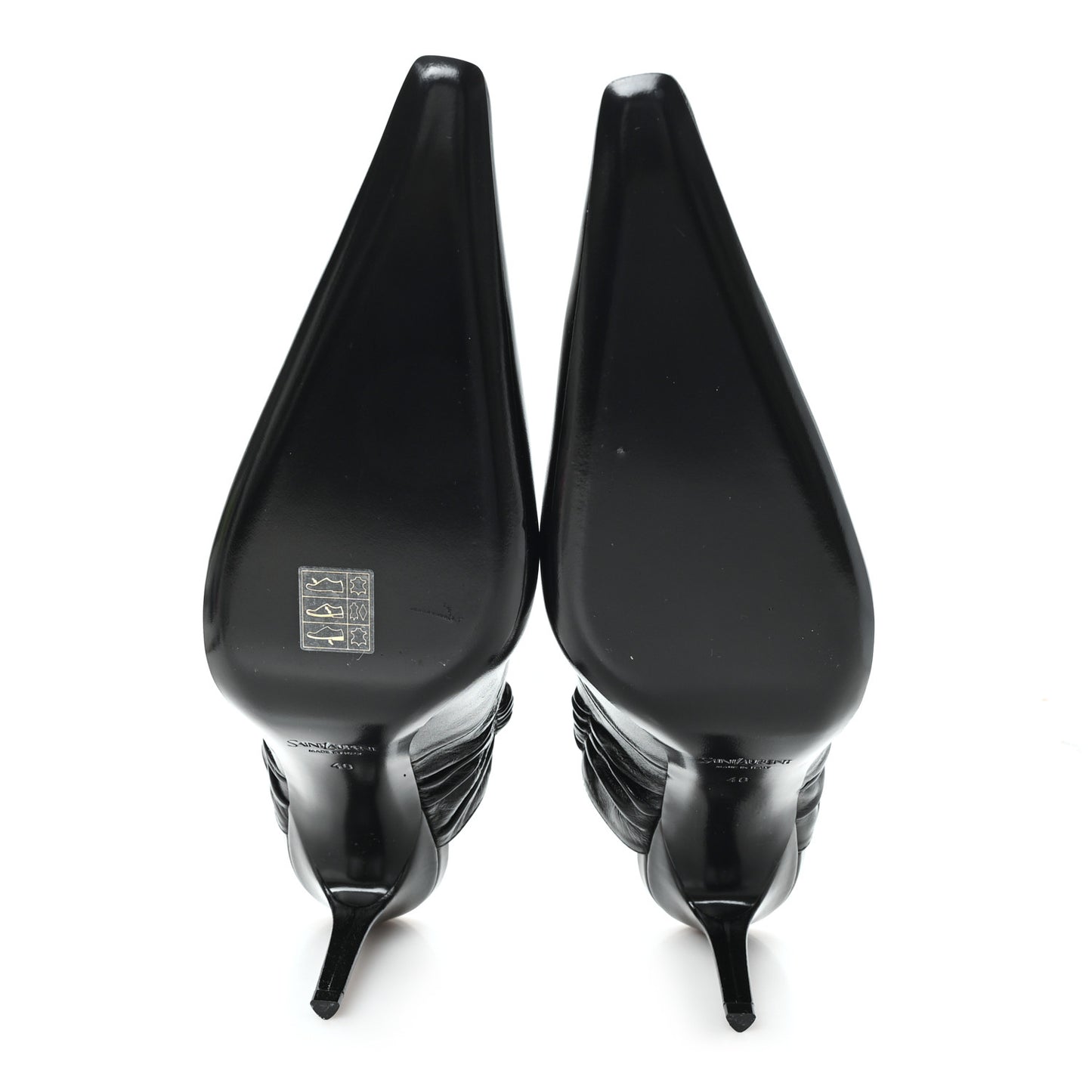 Lambskin Anne-Marie 75 Slingback Pumps 40  40 Black