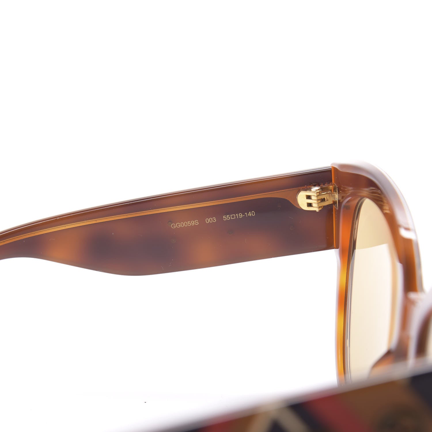 Gucci Acetate Square Frame Sunglasses GG0059S Multicolor 5 of 8