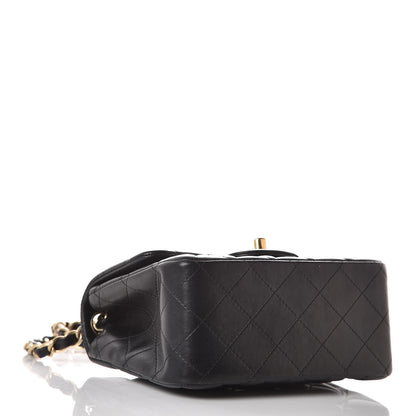 Chanel Lambskin Quilted Mini Square Flap Black 4 of 9