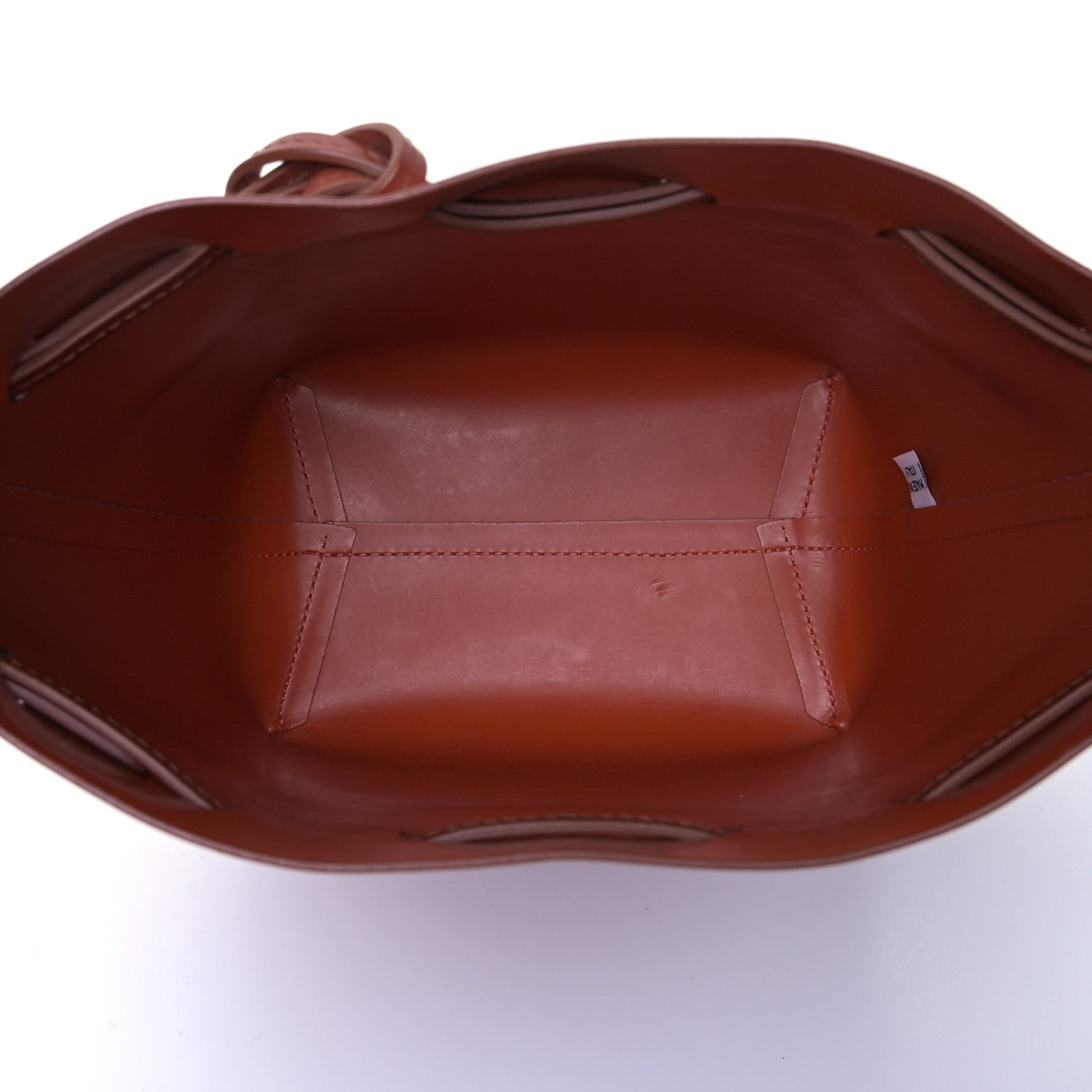 Mansur Gavriel Calfskin Mini Bucket Bag Brandy 4 of 7