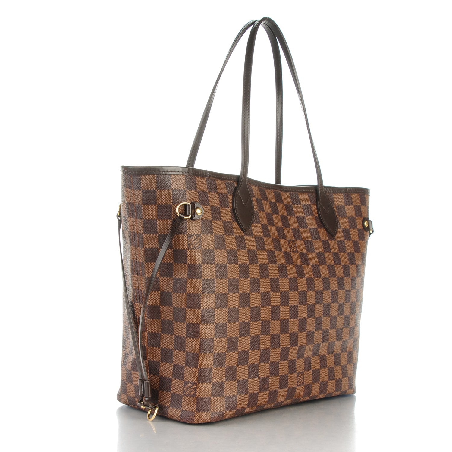 Louis Vuitton Damier Ebene Neverfull MM 3 of 8
