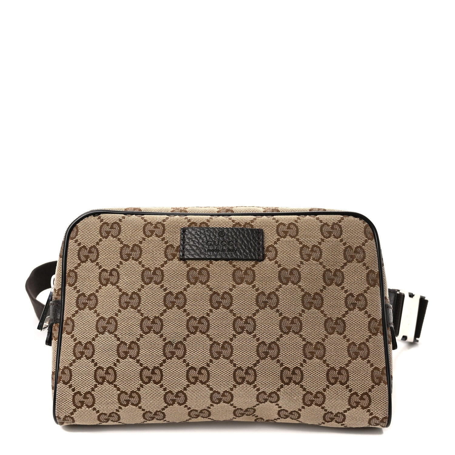 Gucci Monogram Belt Bag Dark Brown 1 of 10