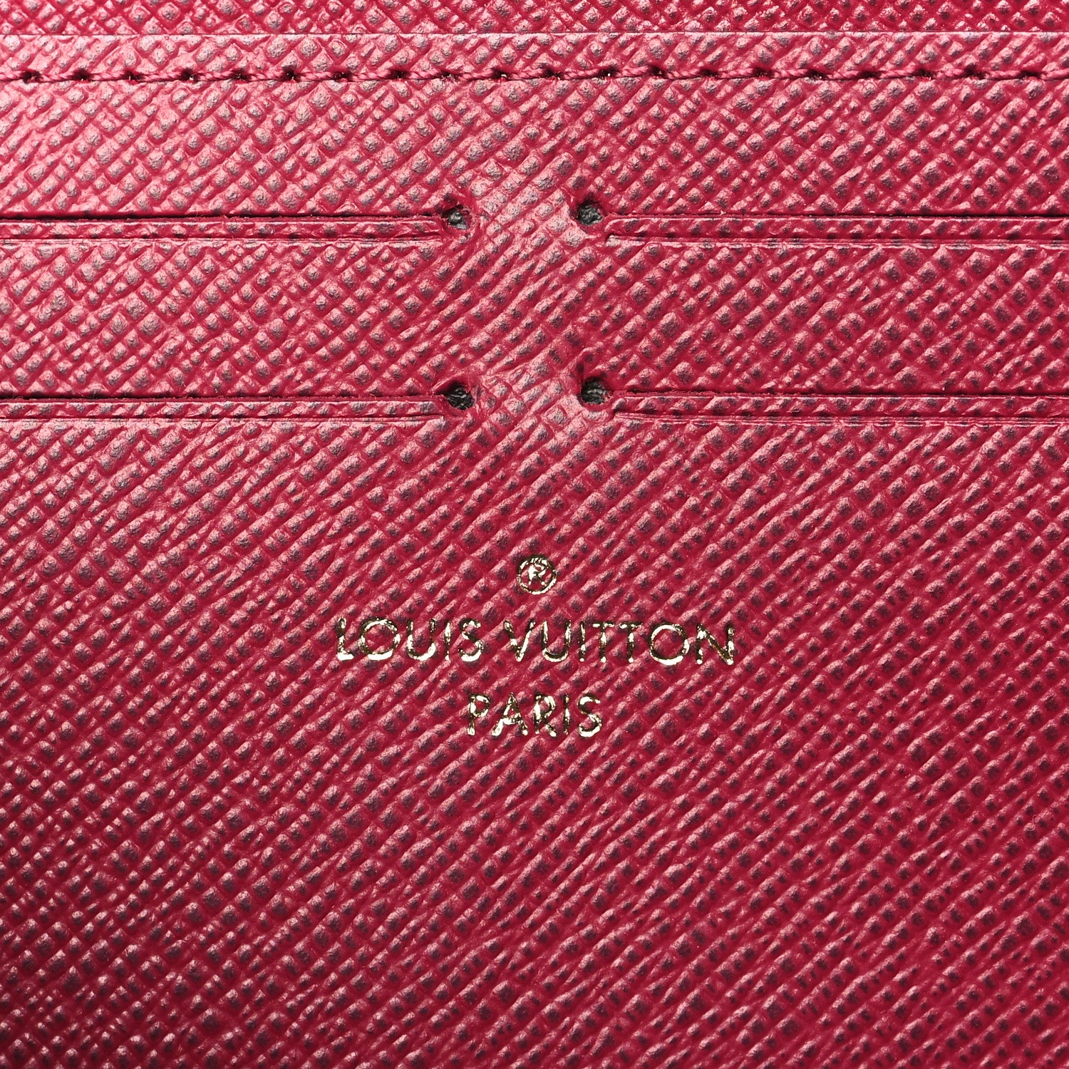 Louis Vuitton Monogram Clemence Wallet Fuchsia 6 of 8