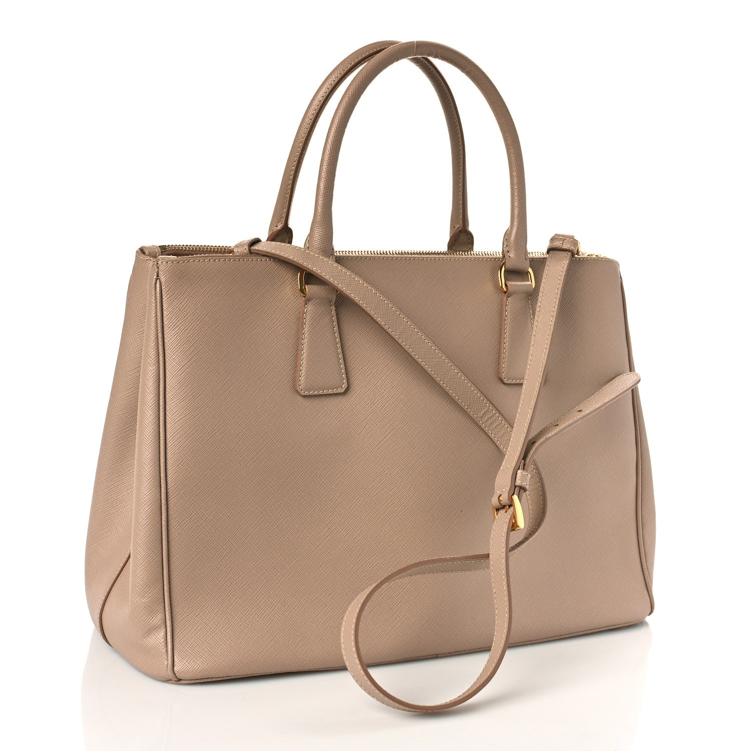 Prada Saffiano Medium Galleria Double Zip Tote Cammeo 2 of 8