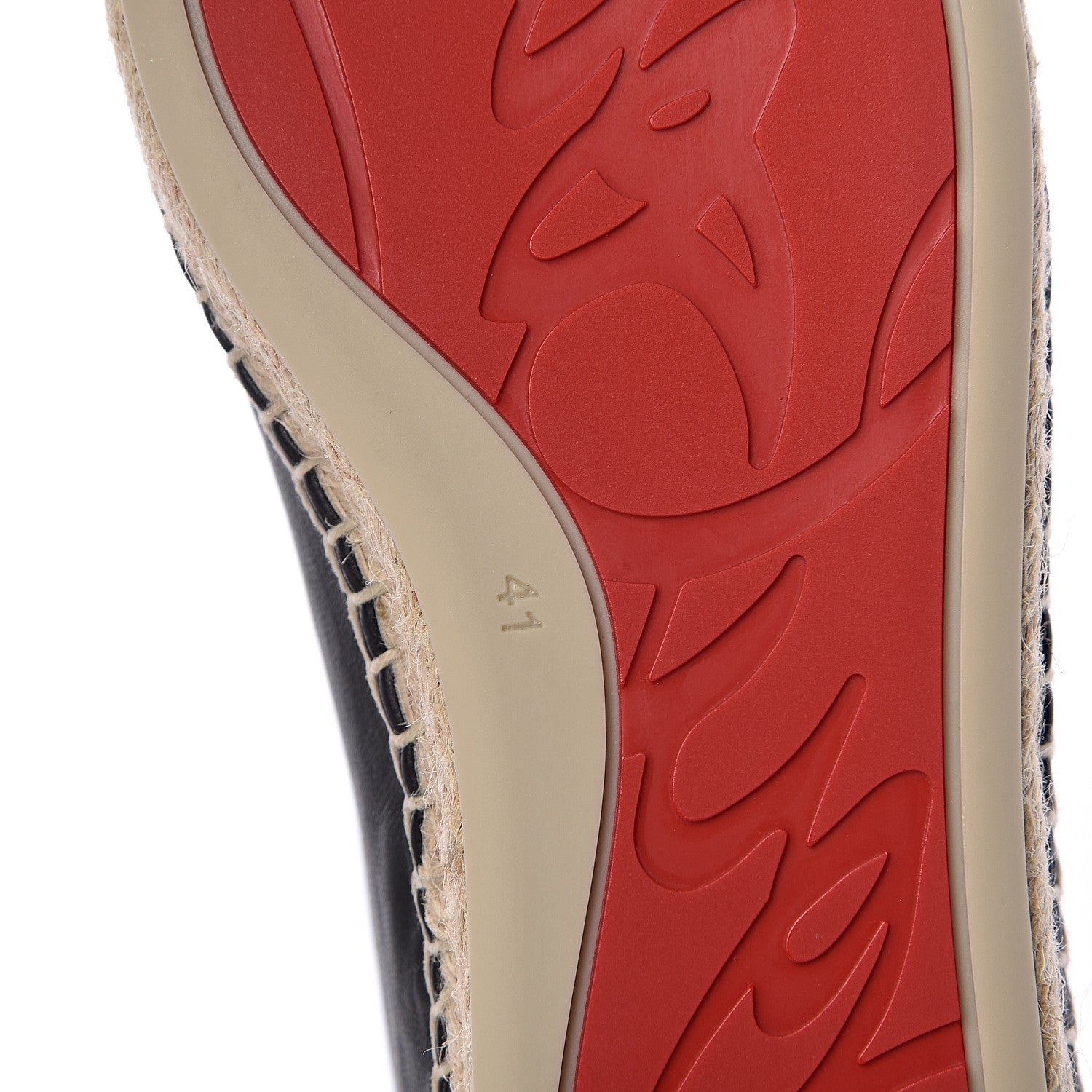 Christian Louboutin Nappa Aliochette Espadrilles 41 Black 8 of 10
