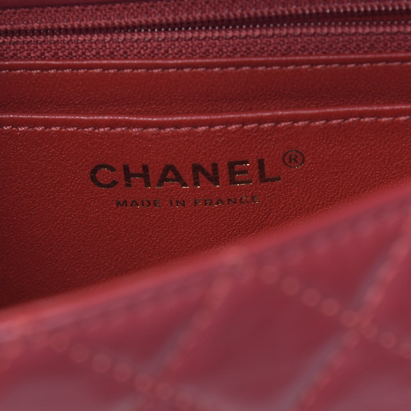 Aged Calfskin Quilted 2.55 Reissue Mini Flap Red
