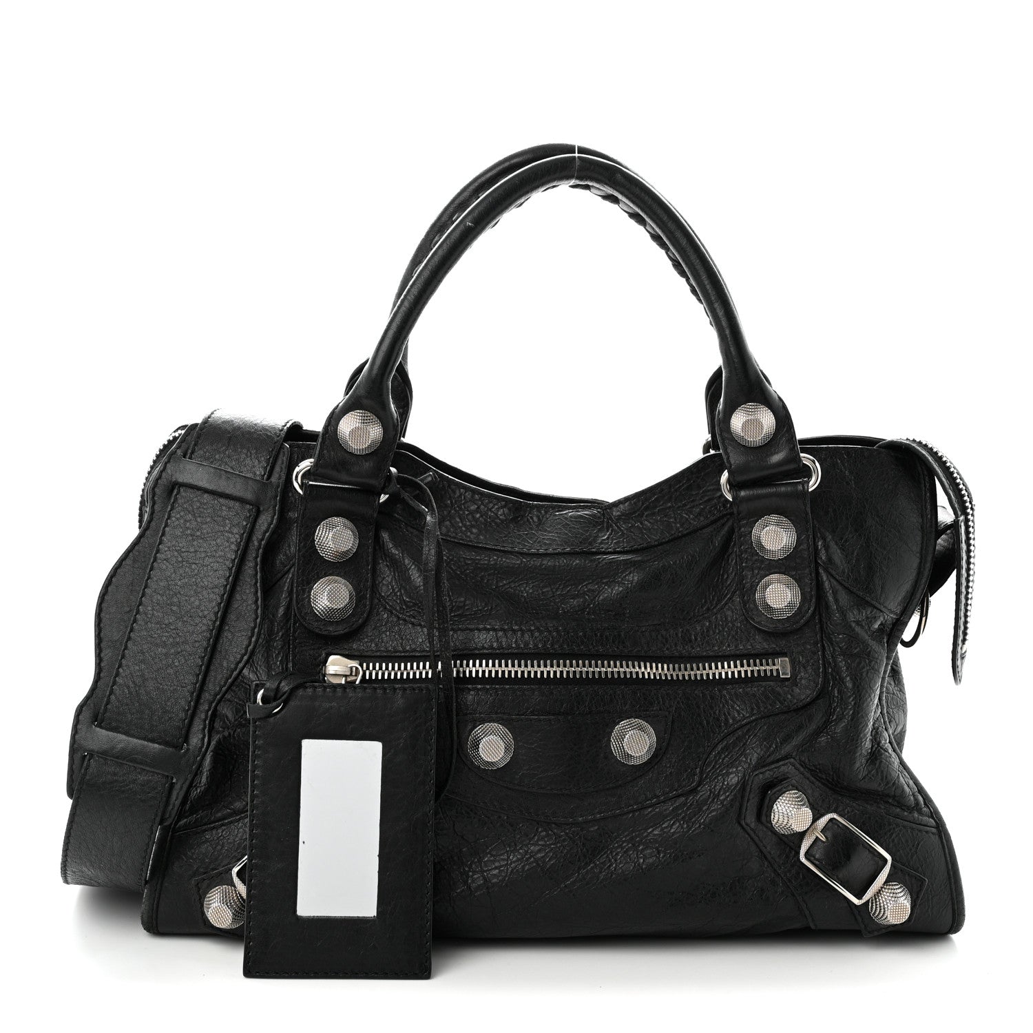 Balenciaga Agneau Giant 21 Silver Hardware City Black 3 of 12