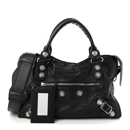 Balenciaga Agneau Giant 21 Silver Hardware City Black 3 of 12