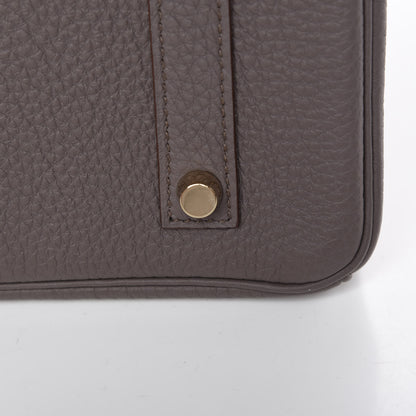 Hermes Togo Birkin 35 Etain 40 of 44