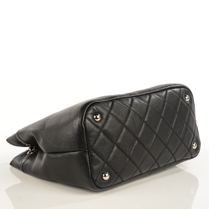 Chanel Caviar CC Timeless Soft Tote Black 4 of 8