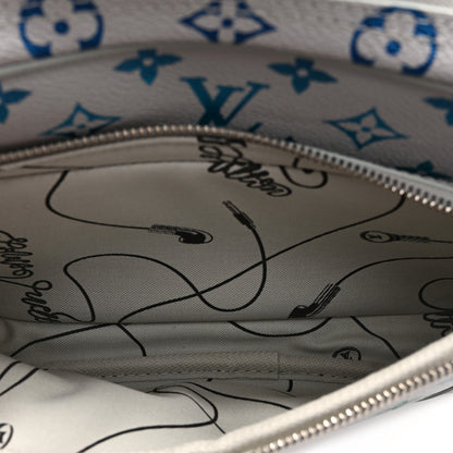 Louis Vuitton Monogram Iridescent Nil Gradient Grey 6 of 10