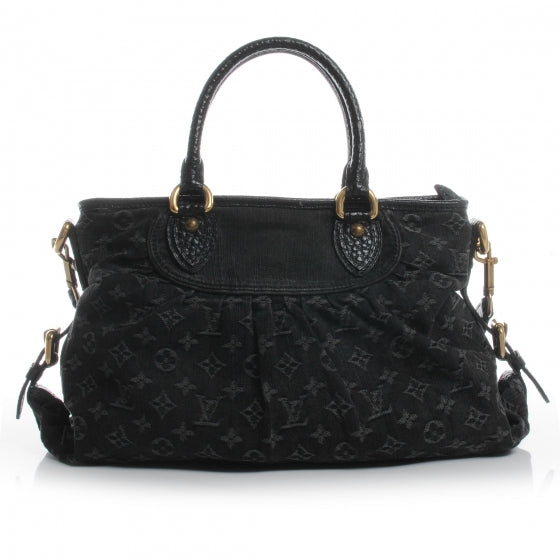 Louis Vuitton Denim Neo Cabby MM Black 1 of 7