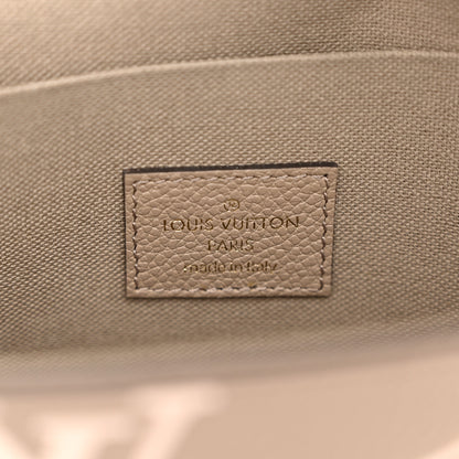 Louis Vuitton Empreinte Monogram Giant Felicie Pochette Tourterelle Creme 7 of 10
