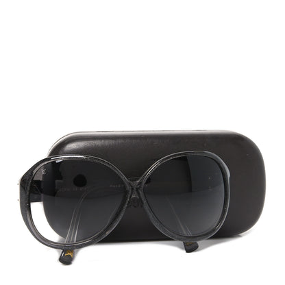 Louis Vuitton Acetate Soupcon Oversized Sunglasses  Sunglasses Z0407W Grey Glitter 7 of 7