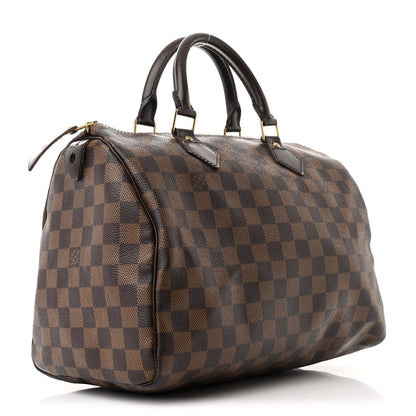 Louis Vuitton Damier Ebene Speedy 30 3 of 12