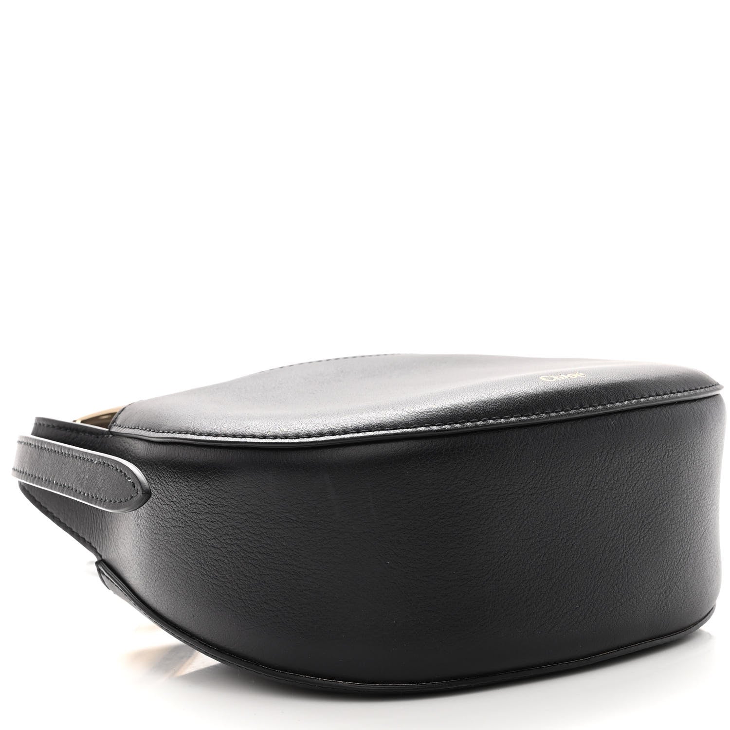 Chloe Small Grain Calfskin Kiss Bag Black 4 of 9