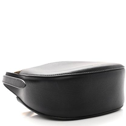 Chloe Small Grain Calfskin Kiss Bag Black 4 of 9