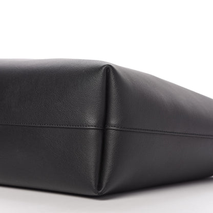 Saint Laurent Calfskin Large Shopping Tote Black 7 of 9