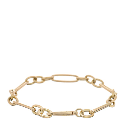 Roberto Coin 18K Yellow Gold Alternating Link Bracelet 2 of 3