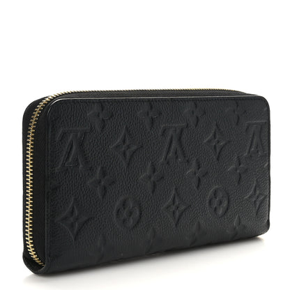 Louis Vuitton Empreinte Zippy Wallet Black 3 of 7