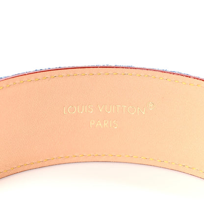 Louis Vuitton Monogram Denim Headband Blue 6 of 6