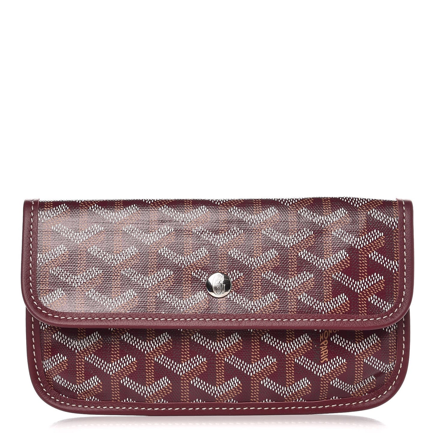 Goyardine Pouch Burgundy
