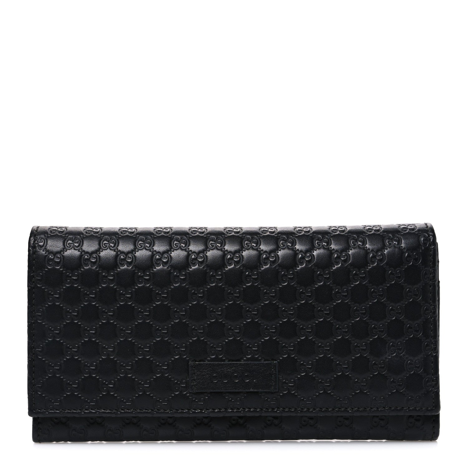 Gucci Soft Microguccissima Continental Wallet Black 1 of 8