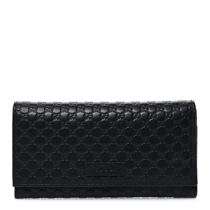 Gucci Soft Microguccissima Continental Wallet Black 1 of 8