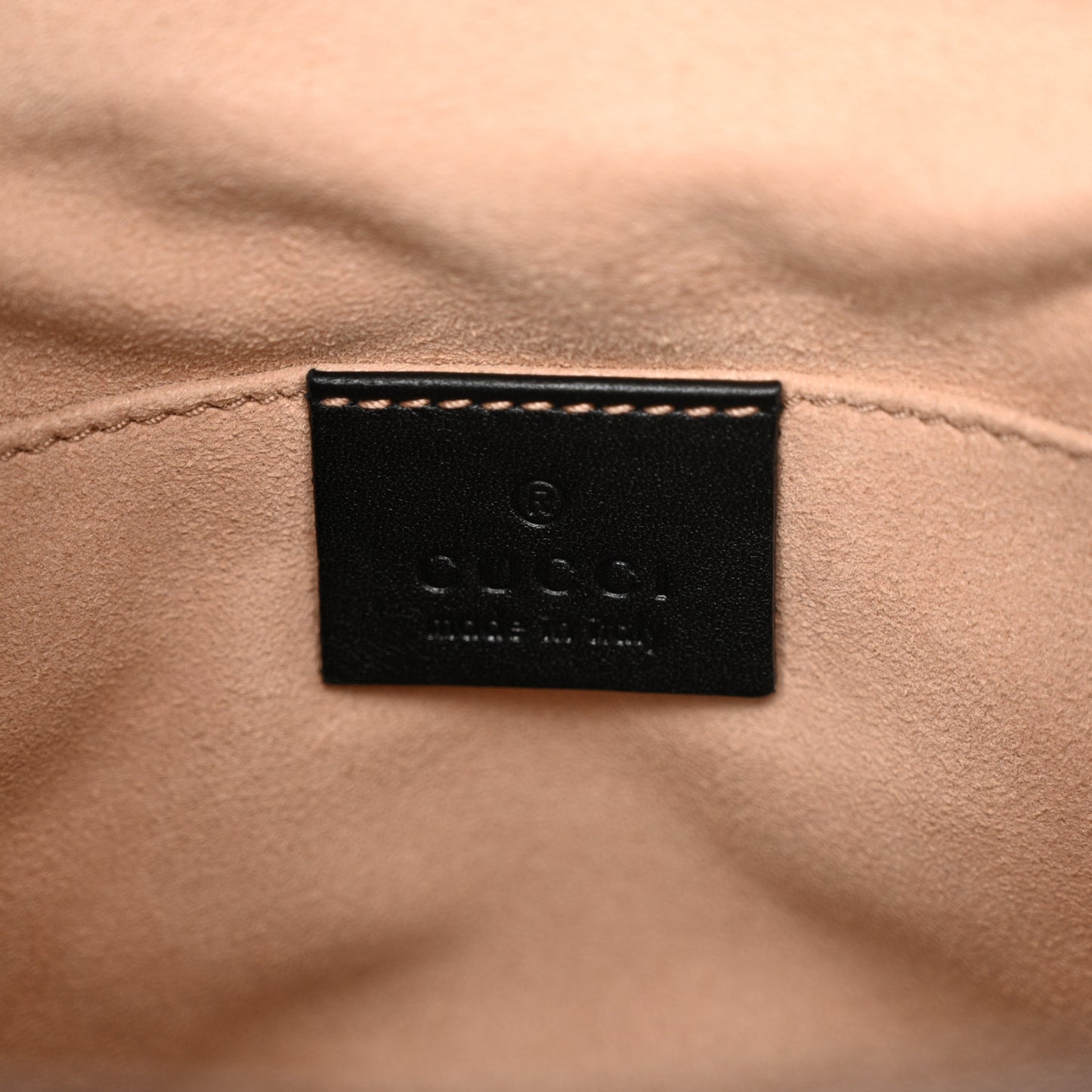 Calfskin Matelasse GG Marmont Flap Backpack Black