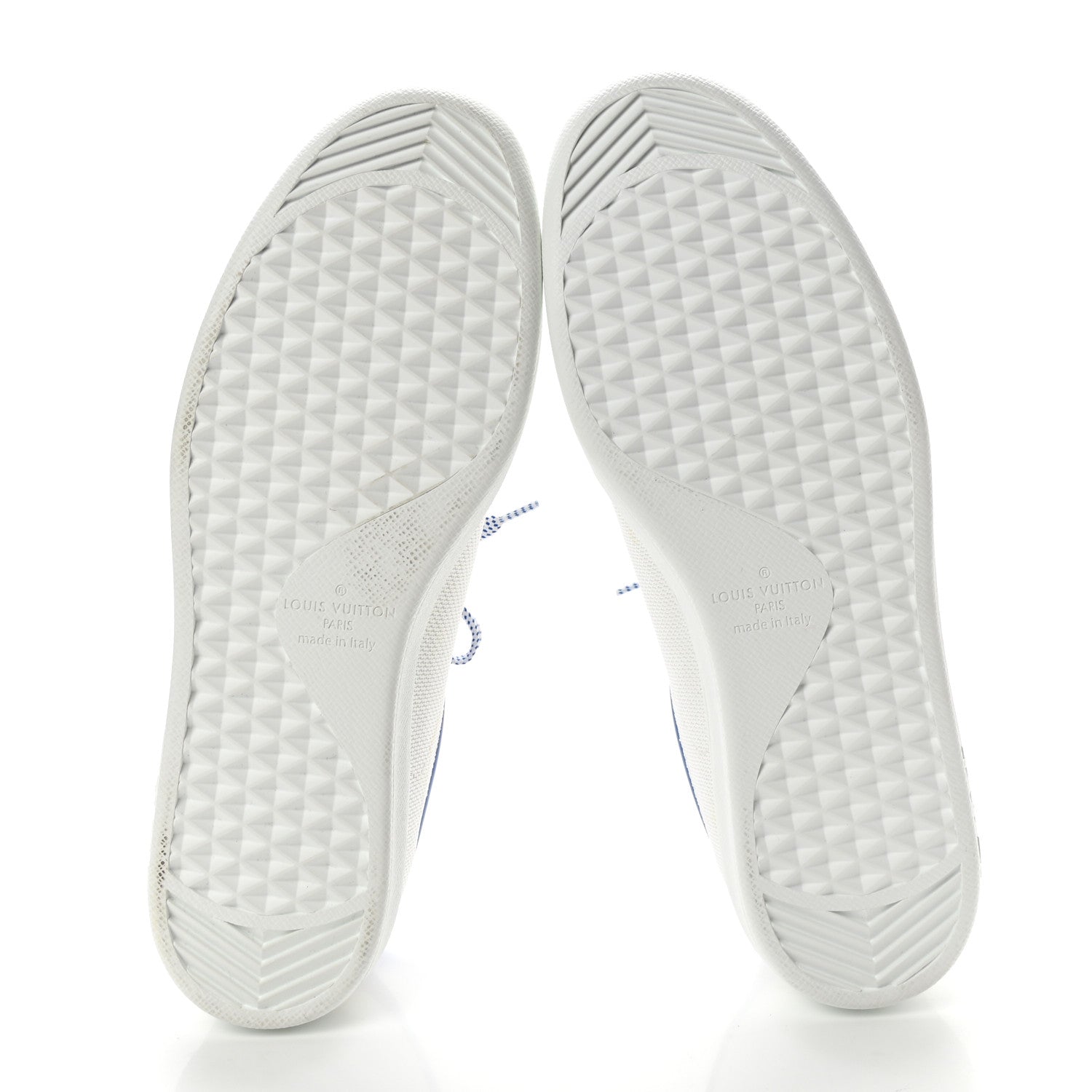 Louis Vuitton Mens Mesh Sneakers 8.5 Blue White 5 of 9