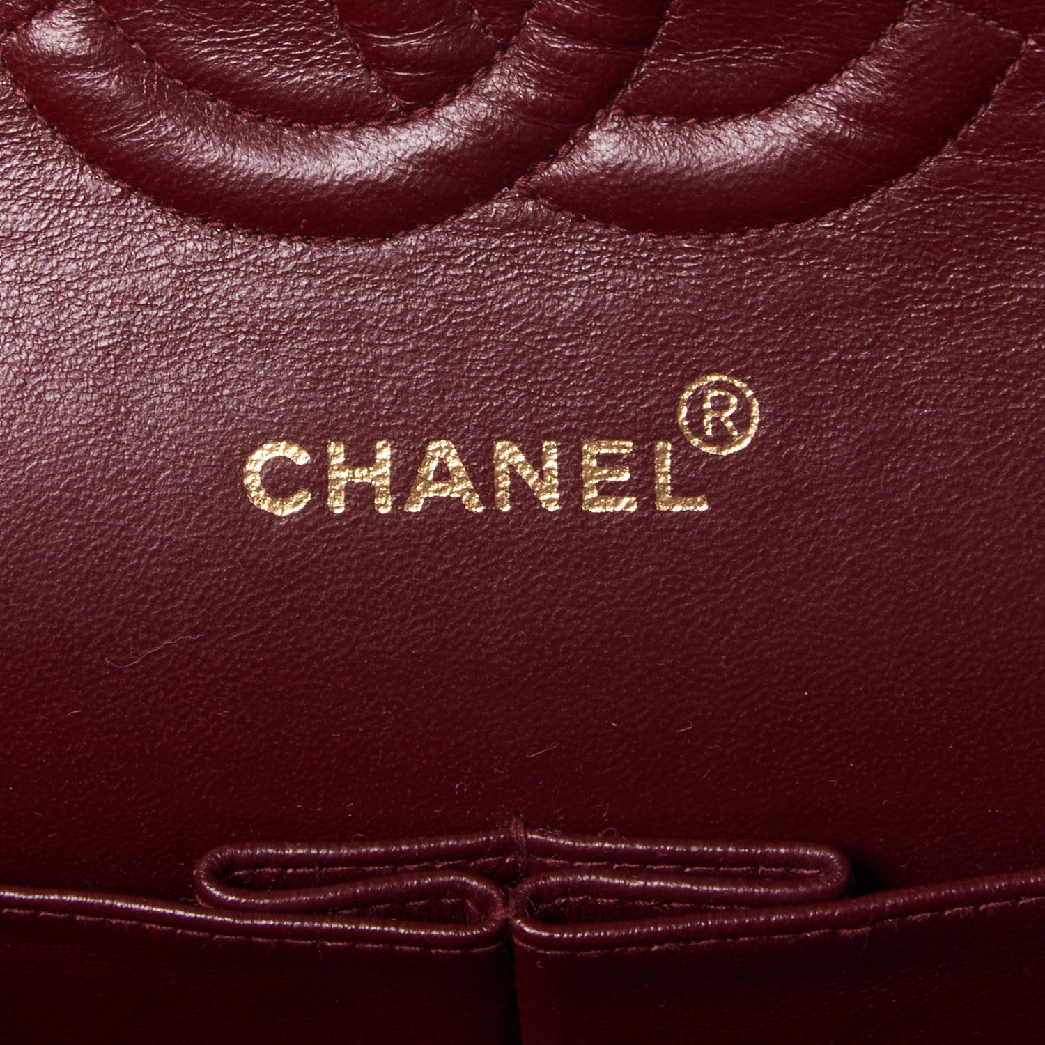 Chanel Lambskin Quilted Medium Double Flap Black 7 of 9