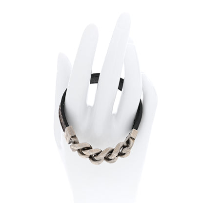 Louis Vuitton Monogram Cuban Link Bracelet 19 Brown 2 of 4