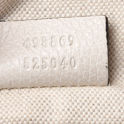 Gucci Grained Calfskin Logo Belt Bag White 7 of 11
