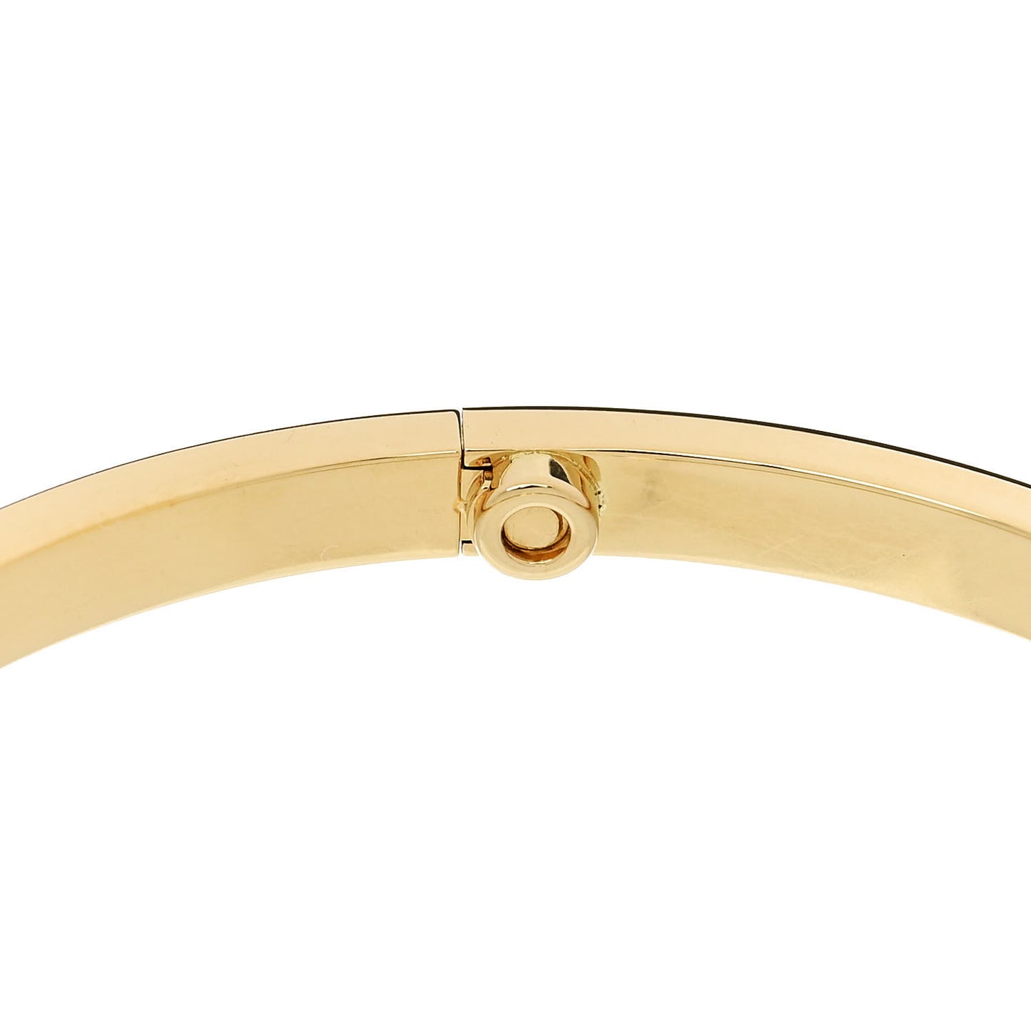 18K Yellow Gold Small LOVE Bracelet 17