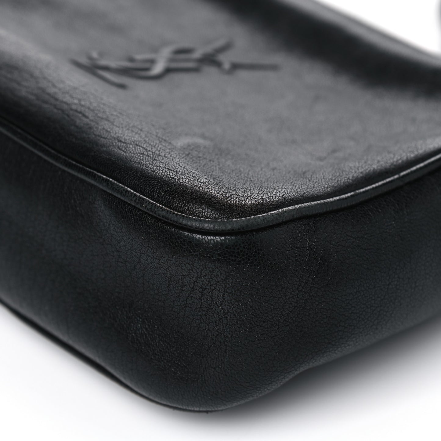Lambskin Monogram Small Lou Camera Bag Black