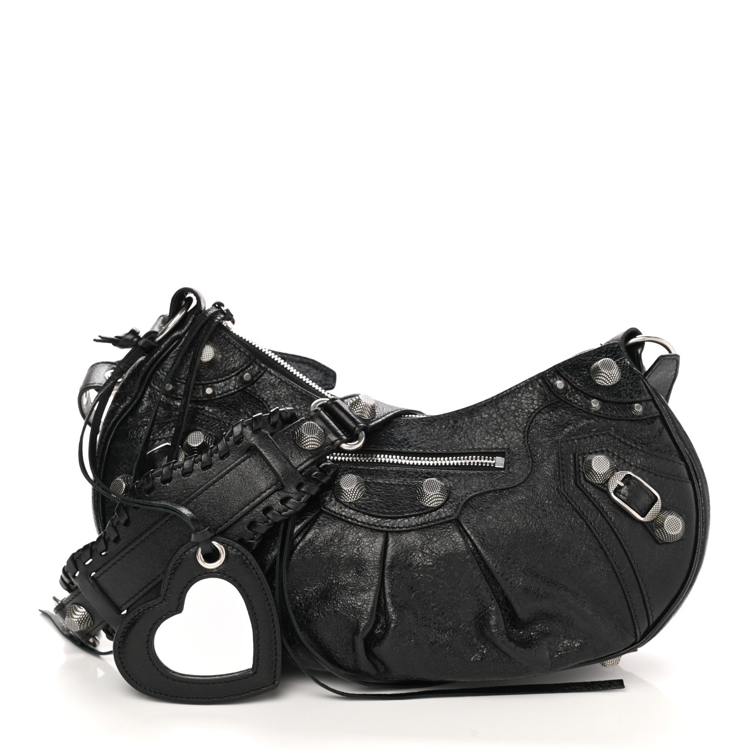 Balenciaga Agneau Arena Small Le Cagole Shoulder Bag Black 1 of 10