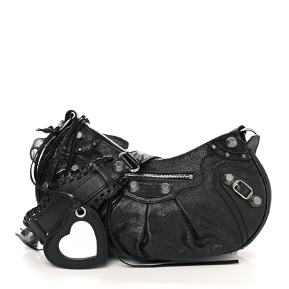 Balenciaga Agneau Arena Small Le Cagole Shoulder Bag Black 1 of 10