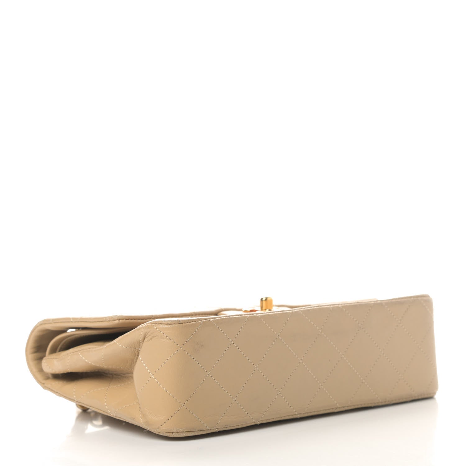 Chanel Lambskin Quilted Small Double Flap Beige 3 of 6