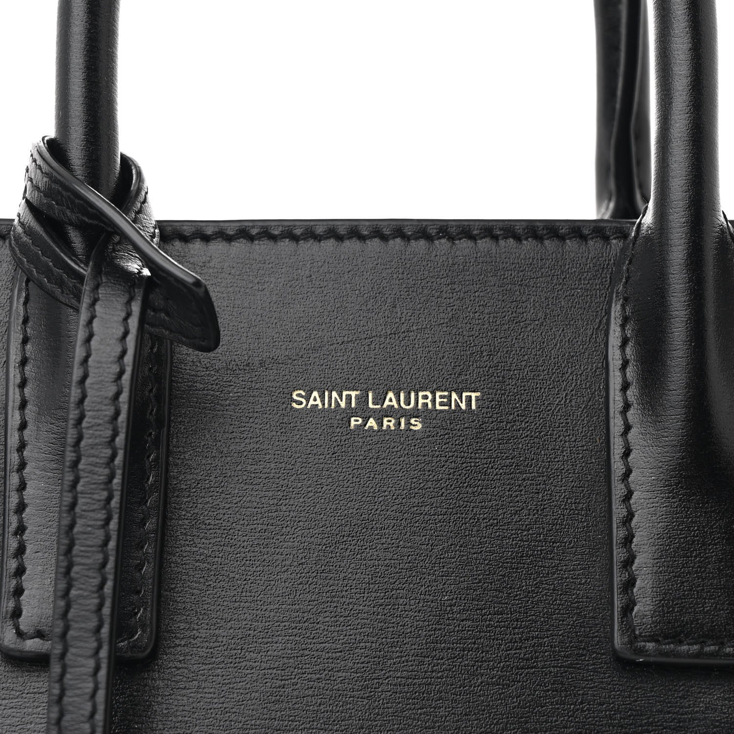 Saint Laurent Calfskin Nano Sac De Jour Black 8 of 10