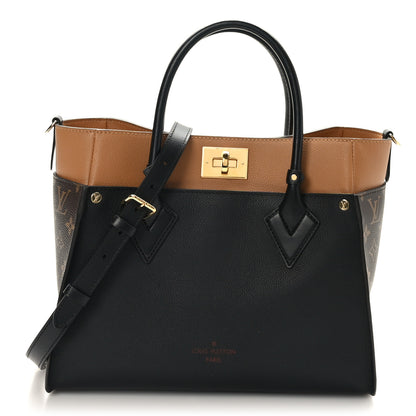 Louis Vuitton Calfskin Monogram On My Side Black 1 of 8