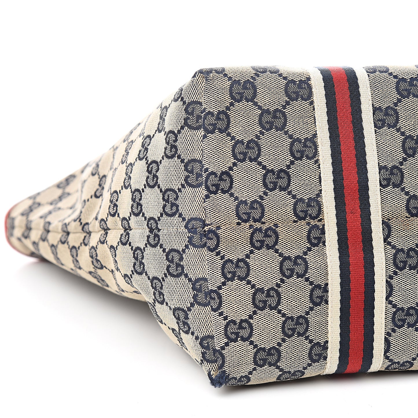 Monogram Large Jolicoeur Tote Navy Red