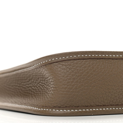 Hermes Taurillon Clemence Evelyne TPM Etoupe 9 of 9