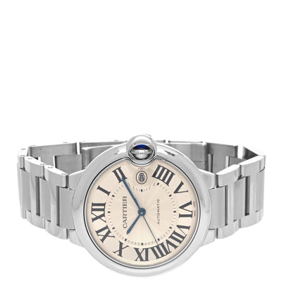 Cartier Stainless Steel 42mm Ballon Bleu De Cartier Automatic Watch 2 of 5