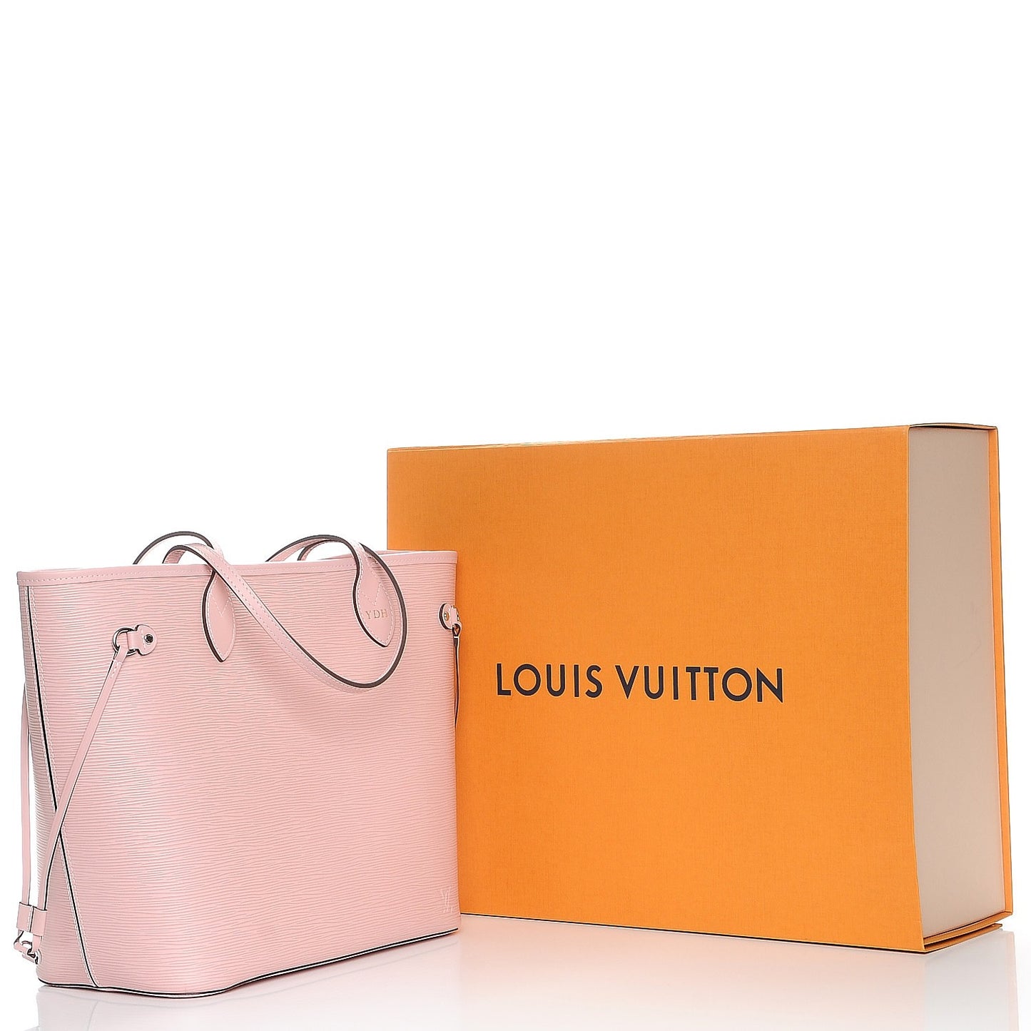 Epi Neverfull MM Rose Ballerine